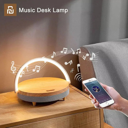 Lamp met bluetooth en oplaad functie.